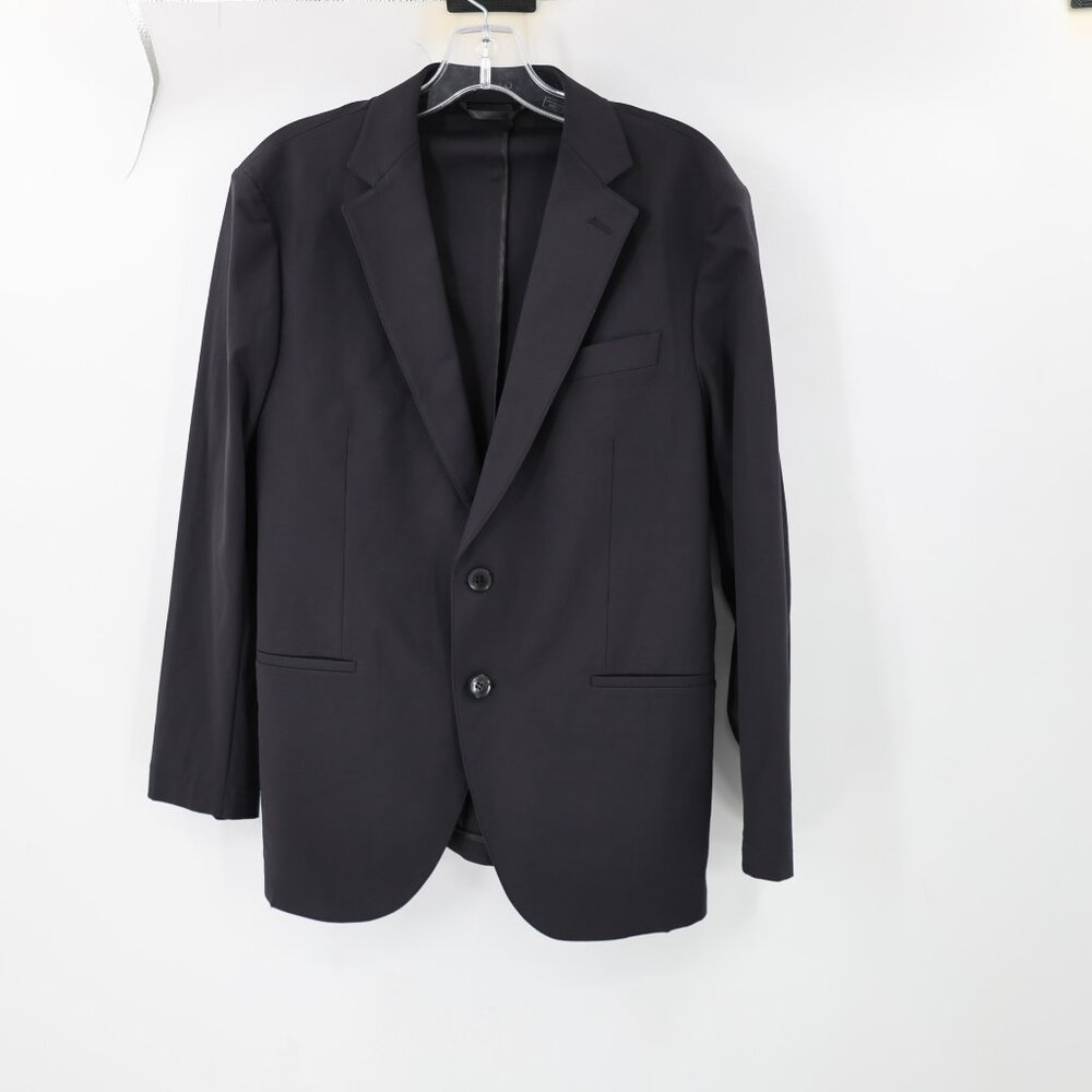 SENE Sport Coat Men's 40 soho Flex Tech Two Button black performance stretch